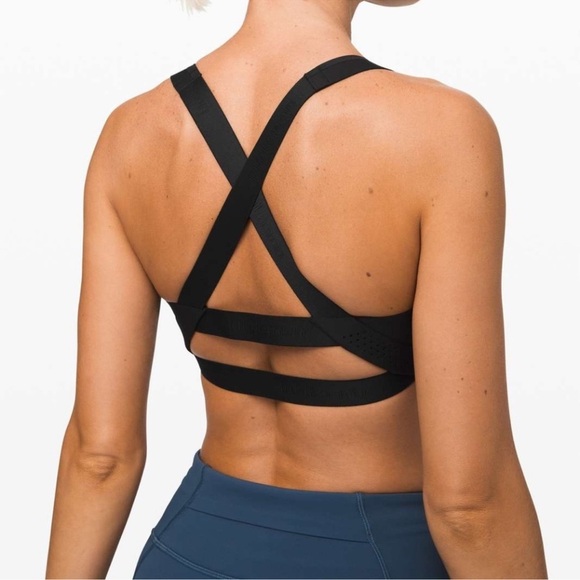 Lululemon Adapt the Strap Sports Bra Black - Picture 1 of 4